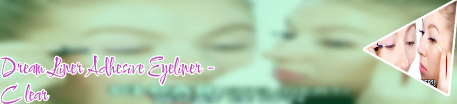 Clear eyeliner for magnetic lashes
