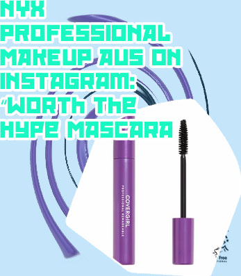 Nyx worth the hype purple mascara