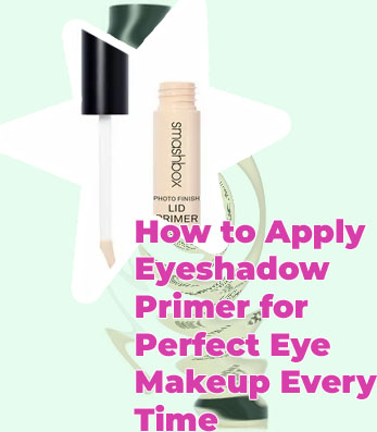 Tinted eyeshadow primer
